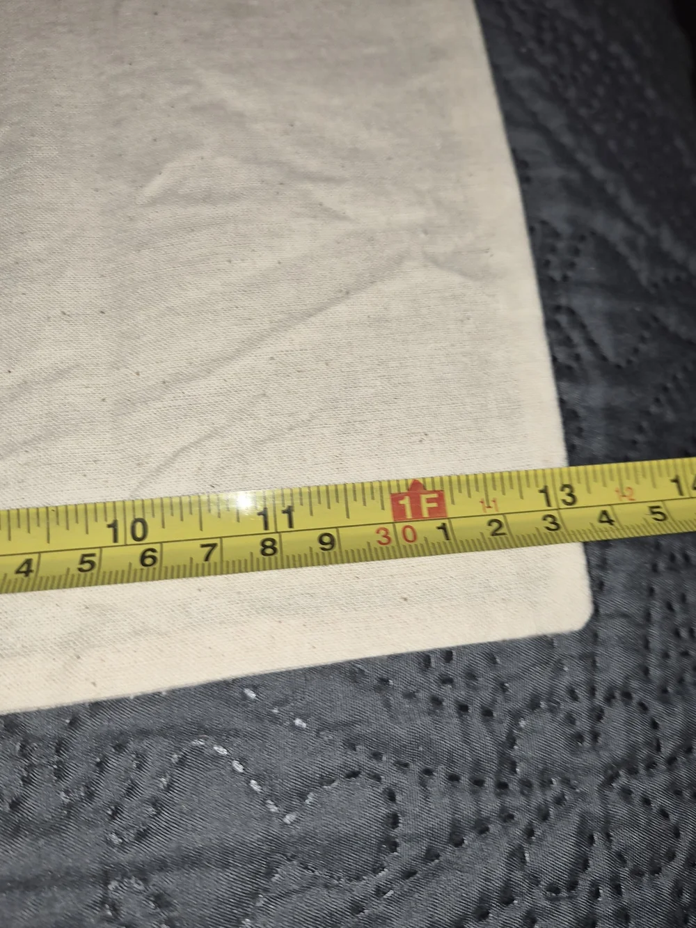 J. Lowery Natural Cream Drawstring Dust Bag (13” x 13”)